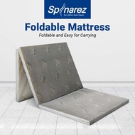 SpinaRez Single Tri-Fold Foam Tilam Lipat Mattress with Carry Bag (2")