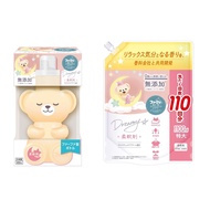 Fafa Story Dreamy Fabric Softener Set (Bear-shaped) 450ml + Refill 1100ml - Additive-free Softener w