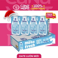 Thùng sữa tươi Nutricare Meta Fresh Ít Đường sữa non tăng cường miễn dịch (110mlx48 hộp)