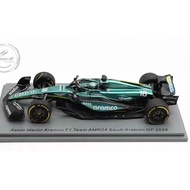 [Ready Stock] SPARK Racing Model 1/43 Aston Martin 2024 Sart Martin AMR24 18 #stroll stroll