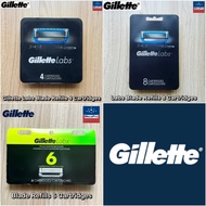 Gillette Labs Blade Refills 4 6 8 Cartridges Razor Blades