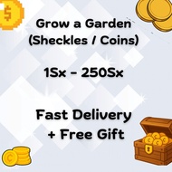 Coins/ Sheckles GROW A GARDEN | 1Sx - 250 Sx | PC GAME | CHEAPEST