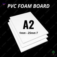 PVC Foam Board A2 / Pemodelan / Pembuatan Model Seni Bina / DIY Kraf Tangan / 1Mm 2Mm 3Mm 5Mm 10Mm 1