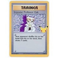 Imposter Professor Oak Celebrations 25th Anniversary 73/102, NM Pokemon Card