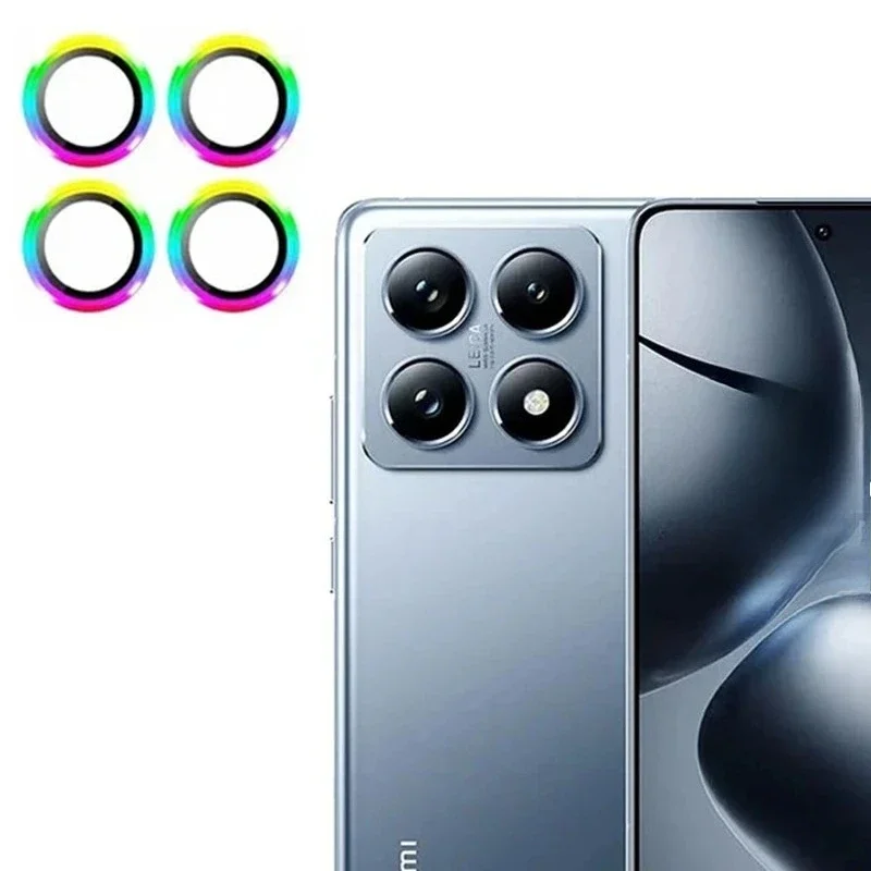 HD Metal Camera Protector Glass Cover for Xiaomi 15T Pro 14T 13T Pro Scratch Resistant Metal Lens Ri