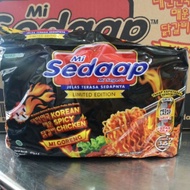 MI SEDAP MI GORENG limited edition KOREAN SPICY CHICKEN 5 X 87 G✨✨LIMITED EDITION