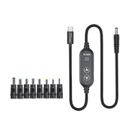 DOU 100W Power Cable Type C to DC5 5 5V 12V 15V 19V 20V Power 8 Adapters