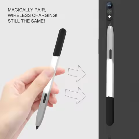 Silicone Sleeve Case for Samsung Galaxy Tab S7/S7+/S8/S8+/S8 Ultra S6 Lite S Pen Holder Protective S