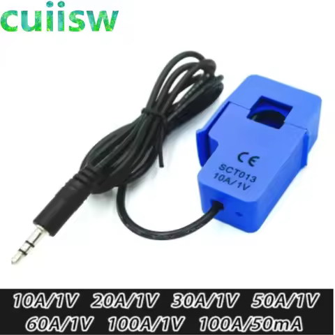 SCT-013 0-100A Open-Close Current Transformer SCT013 Non-invasive AC Current Sensor Split Core Curre