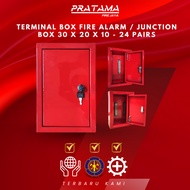FIRE ALARM TERMINAL BOX JUNCTION BOX 30 X 20 X 10 - 24 PAIRS