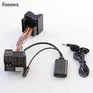 [AbabixaMY] Car Audio Cable Adapter MIC Wireless Bluetooth for W251 W221 R230 APS NTG CD20 30 50 Veh