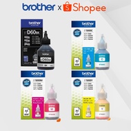 Brother BTD60BK Black Ink Bottle BT5000C BT5000M BT5000Y Cyan Magenta Yellow Ink BTD60 BK BTD 60BK B