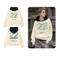 Twenty Two ODIN CLUB Hoodie, boxy hoodie made of cotton fleece