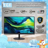 Acer SA322QK 31.5" 4K / UHD (3840 x 2160) 4ms 60Hz VA LED Ultra Slim Monitor (HDMI x 2 DP x 1)