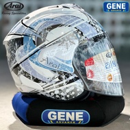 ARAI VZ RAM Snow Dome Blue Open Face Jet Helmet 100% Original From Authorized Dealer