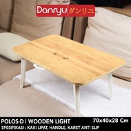 POLOS D Portable Folding Table Portable Table Study Table Laptop Table Folding Study Table 70cm*40cm