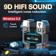 M45/M25 TWS Wireless Bluetooth Earphones Noise Reduction Stereo Waterproof In-Ear Low Latency Game H