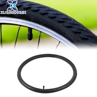 X AUTOHAUX American Type Valve Black Rubber Inner Tube 22 x 2.125 for Bike BicycleReplaceable Americ