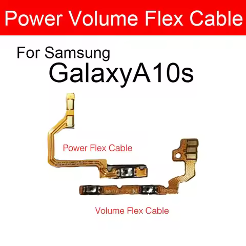 Power Volume Button Flex Cable For Samsung Galaxy A10s A107 Power Volume Key Side Flex Ribbon Cable 