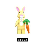【台中積木老頑童玩具屋】XP66003 科睿袋裝積木人偶 迪士尼系列 兔寶寶 小兔子 小熊維尼 女孩系列