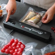 Vacuum sealer with bag sealer