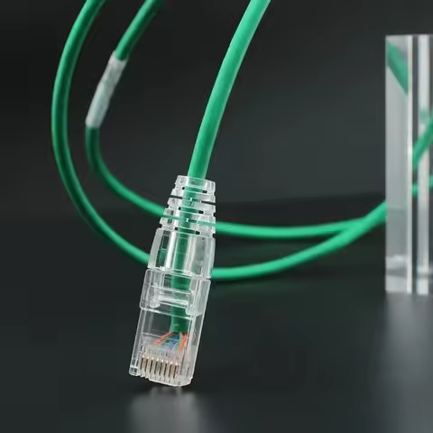 (8pcs/Pack) Cat6A Cat6 UTP RJ45 Patch Cord Ethernet Cable RJ45 Colour Network Cable 4 Twisted Pair P