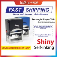 Shiny Rubber Stamp  - S-800 / S-830 Series Self-inking / Cop Pengeahan / Salinan diakui sah