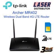 Tp-Link MR402 AC1200 Wireless Dual Band 2.4Ghz and 5Ghz 4G LTE Router