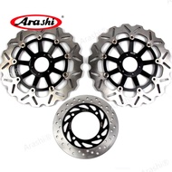 Arashi CNC Full Floating Front Rear Brake Disk Disc Rotors Set For HONDA VTEC CB400 1999 2000 2001 2