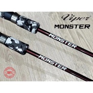 VIPER MONSTER ROD | 165 | JIGGING | CARBON SOLID | FUJI Ring | PE 2-4