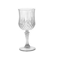 GAVINMK 12pcs Shatterproof Party Wine Glasses Plastic Reusable Tall Glass High-end Crystal Pattern G