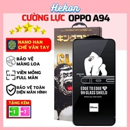 Oppo A94 hekon tempered glass full screen | Screen protector for OPPO phones
