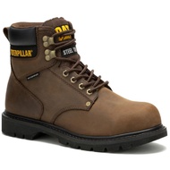 Caterpillar P91660 NEW SECOND SHIFT WATERPROOF Steel Toe Dark Brown Work Boots