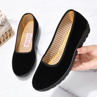 Cloth Shoes Women's Single Shoes Slip-On Work Shoes Hotel Etiquette Shoes Square Dance Shoes Walking