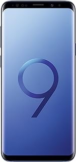 Samsung Galaxy S9+ Plus (6.2", Single SIM) 128GB SM-G9650 (GSM Only, No CDMA) Factory Unlocked 4G Smartphone (Coral Blue) - International Version