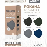 Pokana Duckbill 4-ply Earloop Medical Face Mask - Masker Medis Box 25