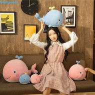 ALLGOODS Whale Plush Toy Cute Kawaii Plushie Dolls Soft Whale Pillow Animal Dolls Cartoon Doll Whale