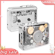 Portable Cassette Tape Player Recorder Cassette Player Transparent Shell USB Cassette Capture to MP3