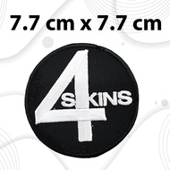 Skinhead 4 Skins Patches Embroidery