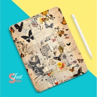 Ipad 9Th Generation Case Vintage Collage Ipad Case Protector Ipad Accessories for Ipad Pro 2024-11" 