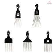 DIACHAA Afro Pick Comb Black Curly Hair Women and Men Afro Hair