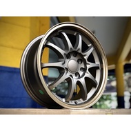Sport Rim 15 inch 6.5 JJ Rays CE28 Design For Viva Axia Kenari Kelisa Myvi Alza Vios city Almera Waj