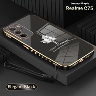 Realme C75 Softcase Maple Plating Protective Back Cover