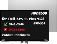 Replacement for Dell XPS 13 Plus 9320 09PG51 9PG51 3840 x 2400 13.4 inch LCD Touch Screen Digitizer 