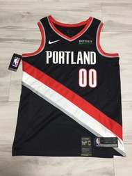 Nba Nike Carmelo Anthony Portland Trail Blazers away jersey with ad. Patch size m