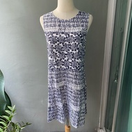 USED Uniqlo linen blend sleeveless dress size S