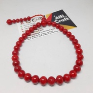 MERAH Japamala Marjan Tasbih Marjan Coral Red Red Coral Red Blush Translucent Flashlight By Alfi Craft