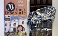 【屏東在地 70%台灣黑巧克力-黑糖風味(20g)】減糖製作香氣足尾韻甘醇濃郁 黑糖增加層次