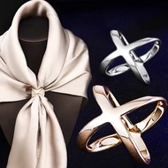 Ring Hijab Kerudung Segi Empat / Cincin Kerudung Aksesoris Hiasan Hijab wanita Bros Cincin mewah