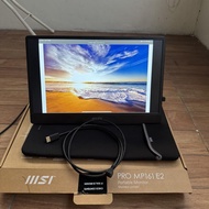 [bekas] Monitor Portable LED MSI Pro MP161 E2 15.6 Inch IPS 1080p FHD Speaker